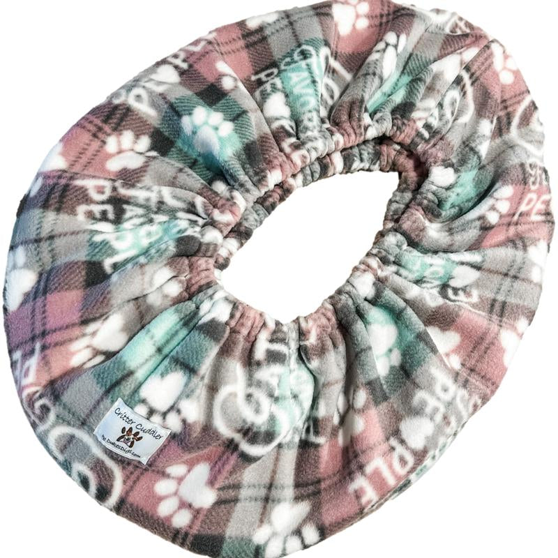 XL Critter Cuddler Animal Carrier and Bonding Sling for Small & Medium Dogs, Cats, Bunnies, Baby Goats, Chickens Etc - Handmade in USA Pet Supplies Fleece