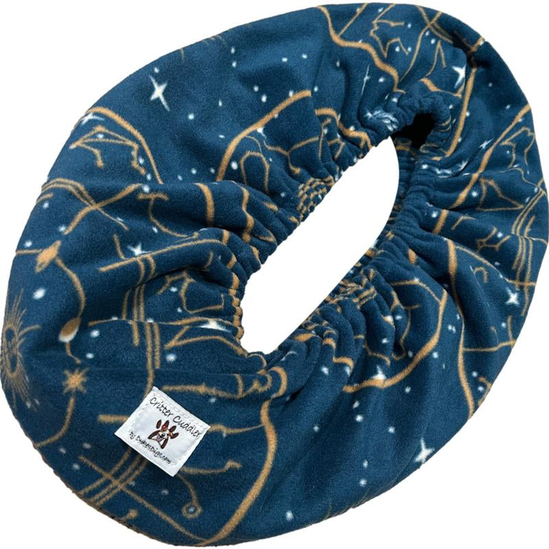 XL Critter Cuddler Animal Carrier and Bonding Sling for Small & Medium Dogs, Cats, Bunnies, Baby Goats, Chickens Etc - Handmade in USA Pet Supplies Fleece