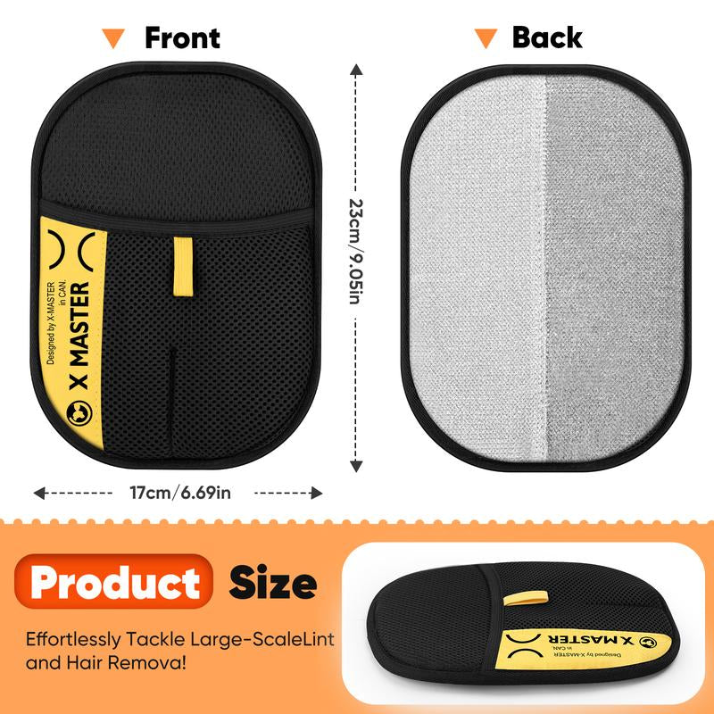 2025 Upgrade Pet Hair Remover Electrostatic Gloves, Reusable Pet Hair Removal Glove for Cats & Dogs, Premium Cat & Dog Hair Remover Mitt for Couch Furniture Carpet Car Seat