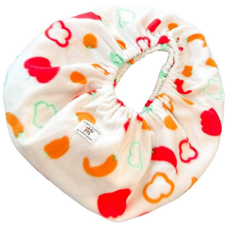 XL Critter Cuddler Animal Carrier and Bonding Sling for Small & Medium Dogs, Cats, Bunnies, Baby Goats, Chickens Etc - Handmade in USA Pet Supplies Fleece