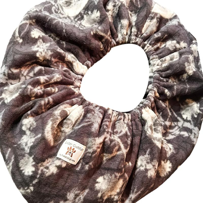 XL Critter Cuddler Animal Carrier and Bonding Sling for Small & Medium Dogs, Cats, Bunnies, Baby Goats, Chickens Etc - Handmade in USA Pet Supplies Fleece