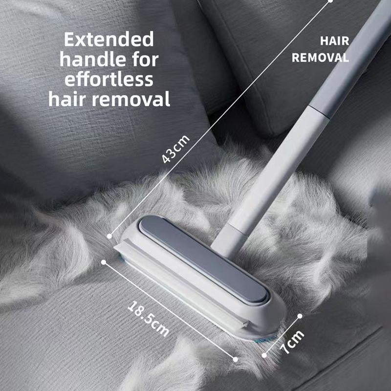 Long Handle Multifunctional Two-Way Hair Removal Brush Cat Hair Remover Sticky Hair Remover Dog Hair Cleaner Carpet Remover