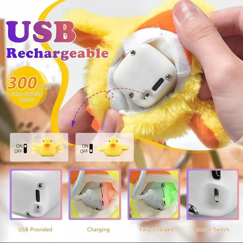Flapping Duck Electronic Cat Toy Cat Toys Toys For