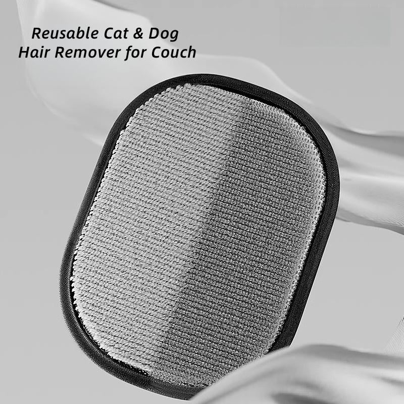Pet Hair Removal Gloves, Electrostatic Pet Hair Remover, Reusable Cat&Dog Hair Remover for Couch, Furniture, Carpet, Car Seat, Pet Grooming Gloves