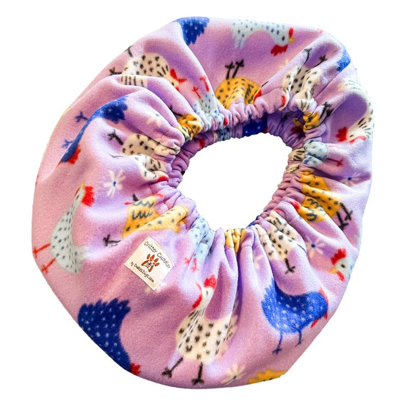 XL Critter Cuddler Animal Carrier and Bonding Sling for Small & Medium Dogs, Cats, Bunnies, Baby Goats, Chickens Etc - Handmade in USA Pet Supplies Fleece