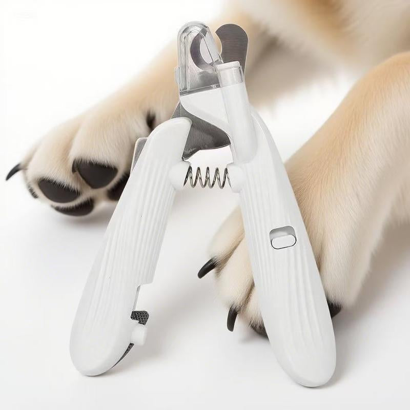 Adjustable Pet Nail Clippers,Led Light Pet Nail Clipper with Scissors,Stainless Steel Manual Pet Nail Clippers,Led Light Pet Nail Clipper with Scissors,Cat Clipper ,Dog Clipper,Pet Nail Clippers with Nail Collection Cover,Pet Gift,Cat Gift,Dog Gift