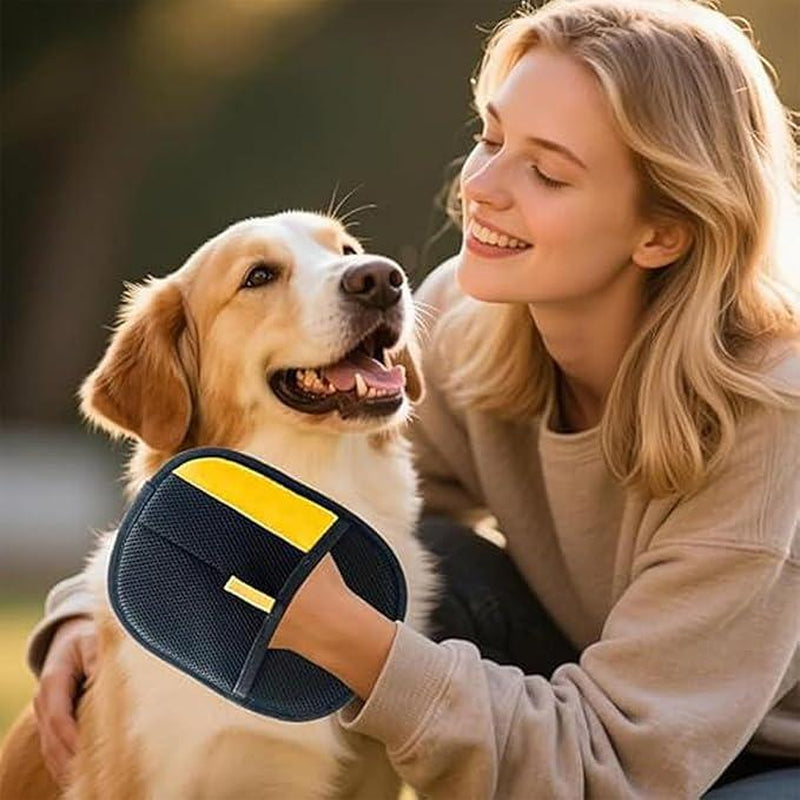 Pet Hair Removal Gloves, Electrostatic Pet Hair Remover, Reusable Cat&Dog Hair Remover for Couch, Furniture, Carpet, Car Seat, Pet Grooming Gloves