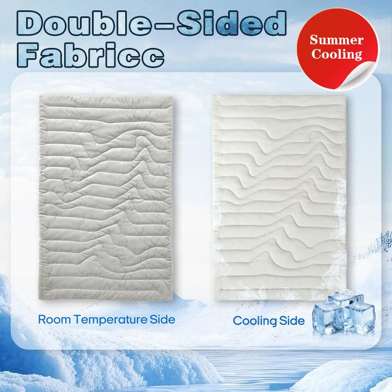 Vagascape Cooling Pet Mat, Eco-Friendly Cooling Pad for Large Dog, Pet Cooling Mats for Dog Bed and Cat House, Use in Crate, Tunk, Camping, Outdoors, Portable, Machine Washable, Durable, without Gel, Outdoorfun