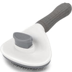 Furry Finds and Goods Self Cleaning Slicker Brush - Pet Grooming Tool for Dogs, Cats, and Bunnies with Long or Short Hair