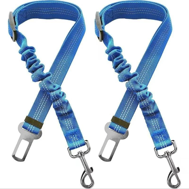 2 Packs Pet Dog Cat Seat Belts, Car Headrest Restraint Adjustable Safety Leads Vehicle Seatbelt Harness.Usa Stock Ships Tomorrow! (Cats Included)