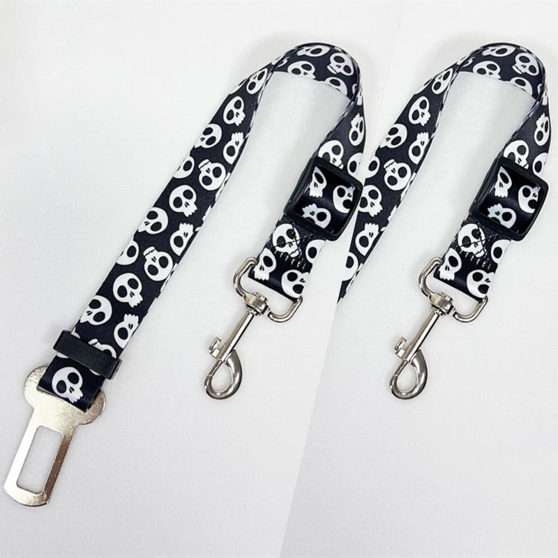 2 Packs Pet Dog Cat Seat Belts, Car Headrest Restraint Adjustable Safety Leads Vehicle Seatbelt Harness.Usa Stock Ships Tomorrow! (Cats Included)