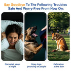 Professional Sonic Emitters Dog Training Tool Dog Bark Deterrent Device with LED Flashlight, 30Ft Range anti Bark Barking Dog Silencer,Rechargeable Portable Dog Barking Stopper