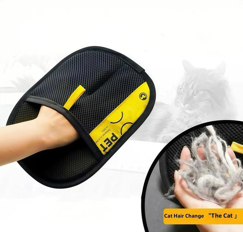 Pet Hair Removal Gloves, Electrostatic Pet Hair Remover, Reusable Cat&Dog Hair Remover for Couch, Furniture, Carpet, Car Seat, Pet Grooming Gloves