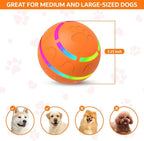 Shaky Ball Toy for Dogs, Vibrating Dog Ball, Shaky Ball Dog Toy, Automatic Moving Dog Toy Ball, Vibrating Ball for Dogs for Small, Medium, Large Dogs,Automatic Moving Dog Toy Ball For/Small/Medium/Large Dogs, USB Rechargeable