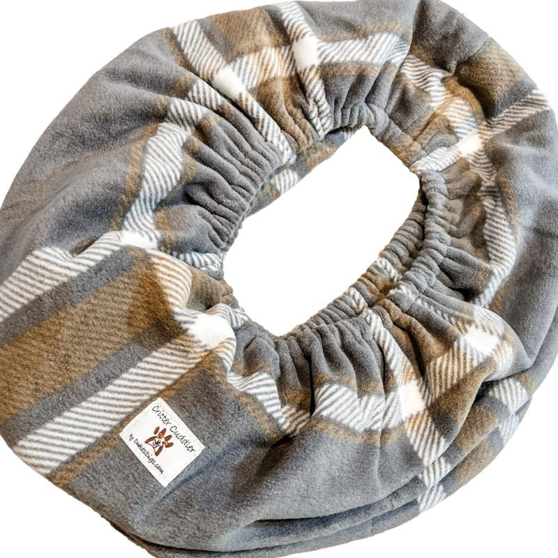 XL Critter Cuddler Animal Carrier and Bonding Sling for Small & Medium Dogs, Cats, Bunnies, Baby Goats, Chickens Etc - Handmade in USA Pet Supplies Fleece