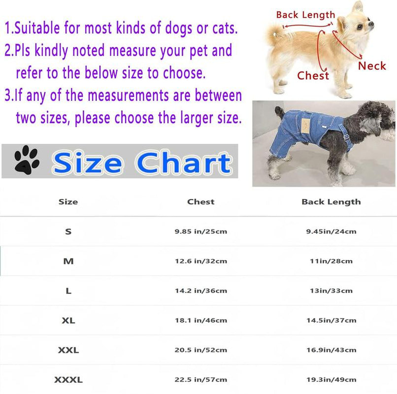 New Style Breathable Pet Overalls,Comfortable and Cute Dog Jumpsuits, Pet Clothing for Dachshunds and French Bulldogs, Halloween Puppy Funny Role Play Costume