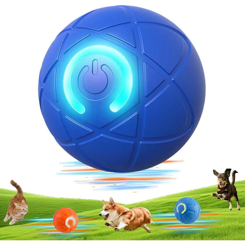 Shaky Ball Toy for Dogs, Vibrating Dog Ball, Shaky Ball Dog Toy, Automatic Moving Dog Toy Ball, Vibrating Ball for Dogs for Small, Medium, Large Dogs,Automatic Moving Dog Toy Ball For/Small/Medium/Large Dogs, USB Rechargeable