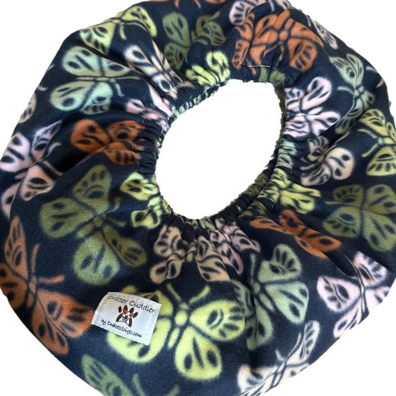 XL Critter Cuddler Animal Carrier and Bonding Sling for Small & Medium Dogs, Cats, Bunnies, Baby Goats, Chickens Etc - Handmade in USA Pet Supplies Fleece