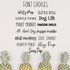 Charleston Rainbow Row (Pink) Reversible Dog Bandana with Soft Macrame Cord Tie Closure. Free Personalization Available