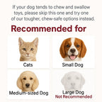 Mizusu Interactive Cat & Dog Teaser Toy with Two Additional Tails, Kitten Rolling Ball Toy, Pet Supplies, Dog & Cat Accessories Cute Dog Toys