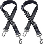 2 Packs Pet Dog Cat Seat Belts, Car Headrest Restraint Adjustable Safety Leads Vehicle Seatbelt Harness.Usa Stock Ships Tomorrow! (Cats Included)