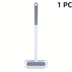 Upgraded Reusable Pet Hair Remover Brush – Extra-Long Handle Lint Cleaner for Dog & Cat Hair, Washable Multi-Surface Tool for Furniture, Bedding, Clothes & Car Interiors